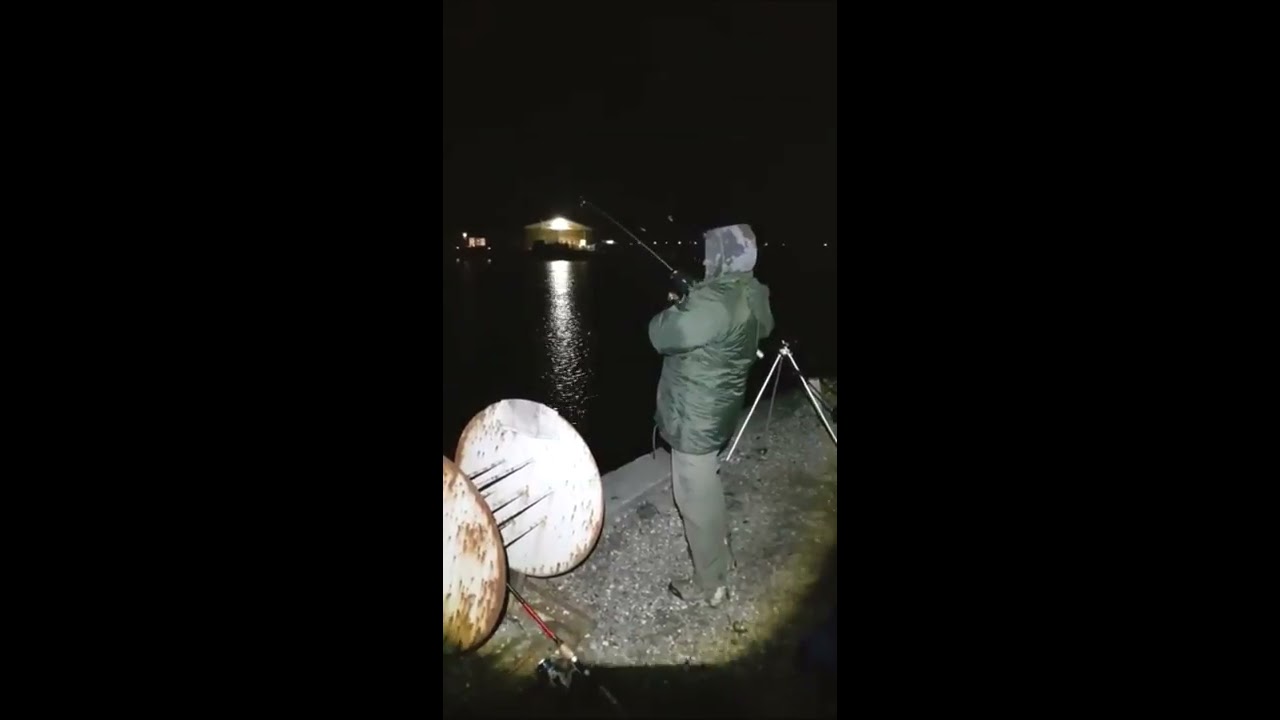 Ловля Трески с Берега в Дании.