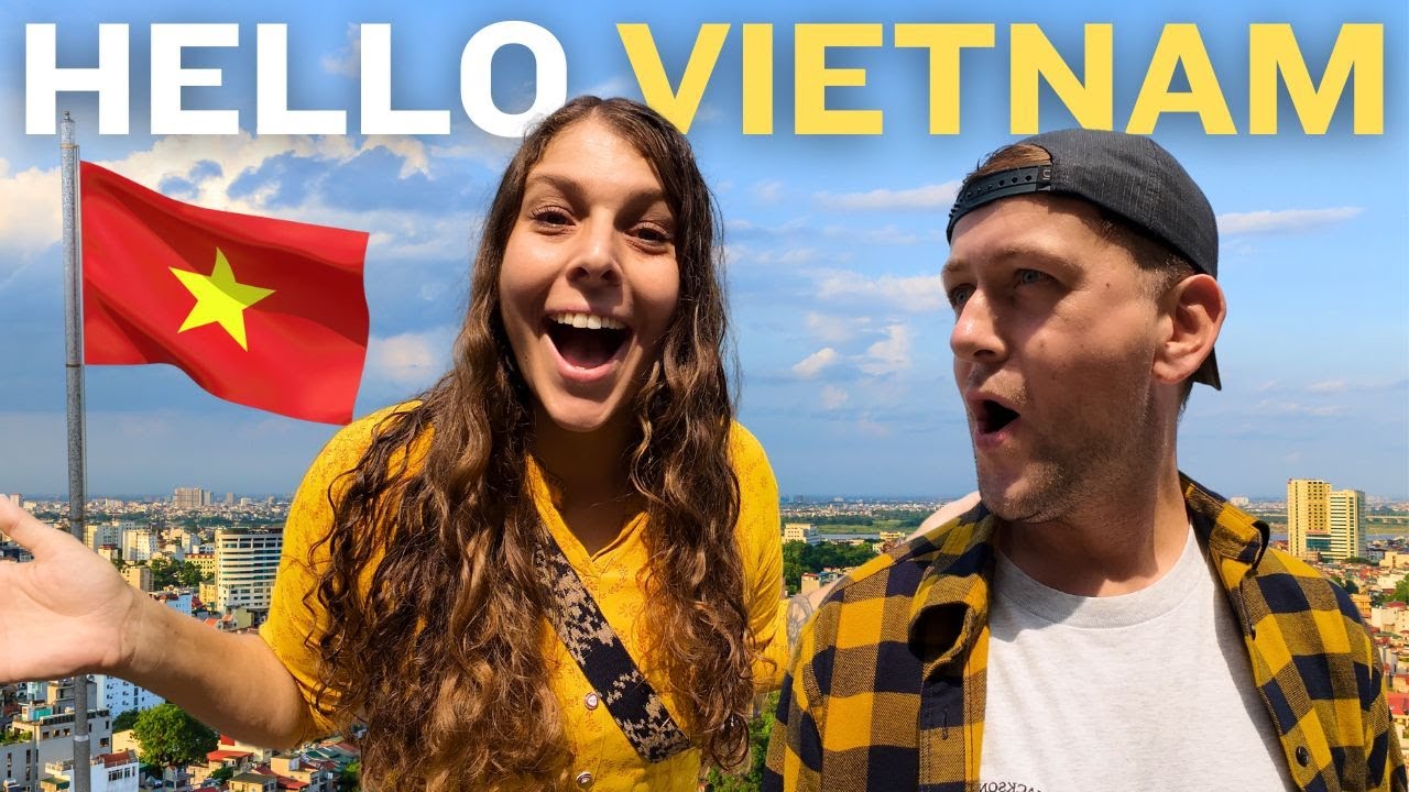 First Impressions of VIETNAM! First Day in Hanoi 🇻🇳