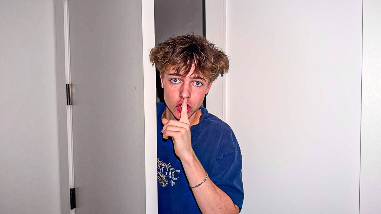 SNEAKING IN