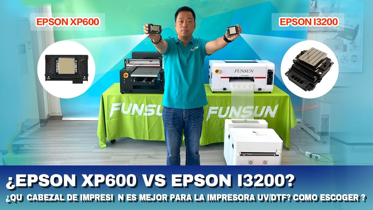 ¿Epson XP600 VS Epson I3200?¿Qué cabezal de impresión es mejor para la impresora UV/DTF?
