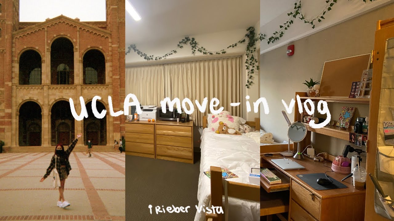 UCLA move-in vlog & dorm tour! 🧸