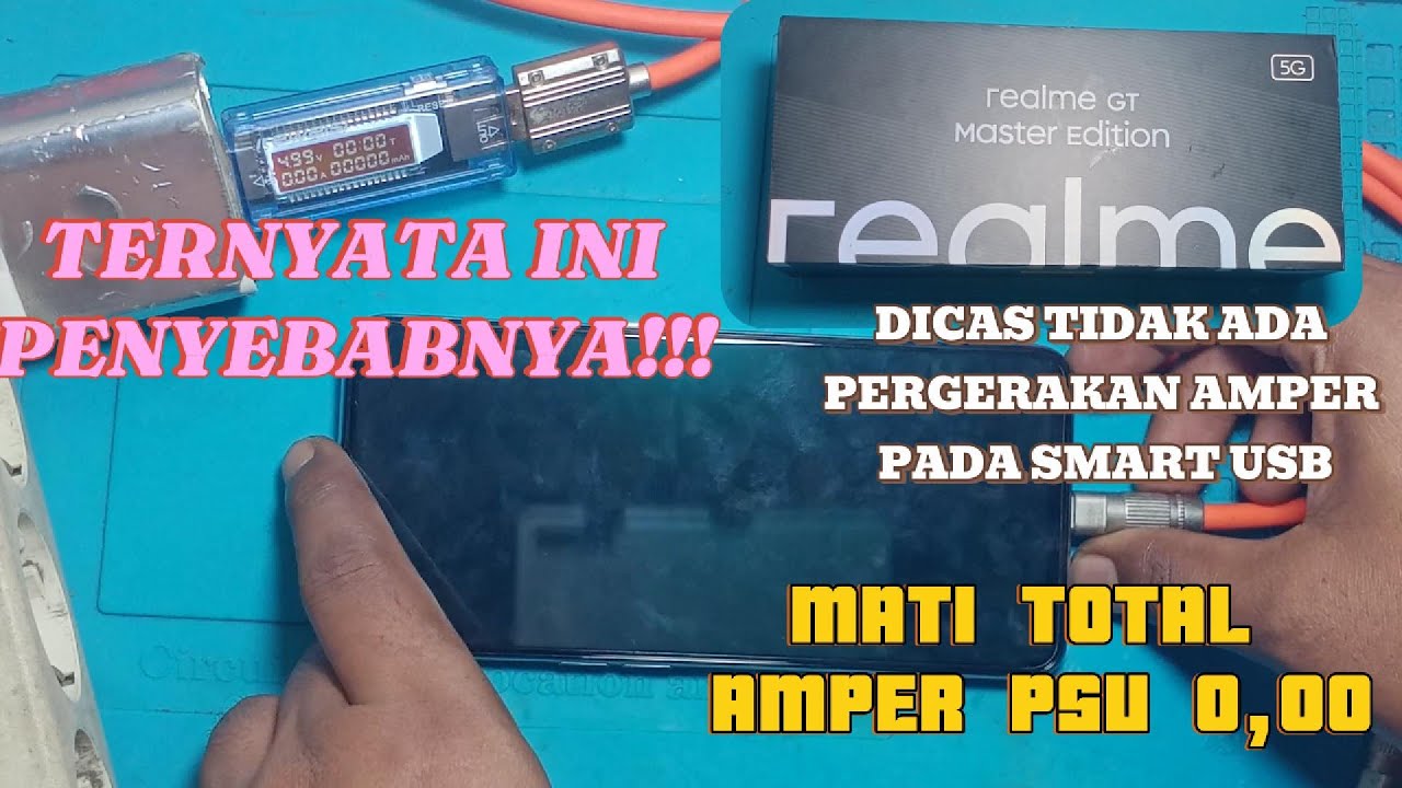 SERVIS HP REALME GT MASTER EDITION MATI TOTAL | TERNYATA INI PENYEBABNYA!!!