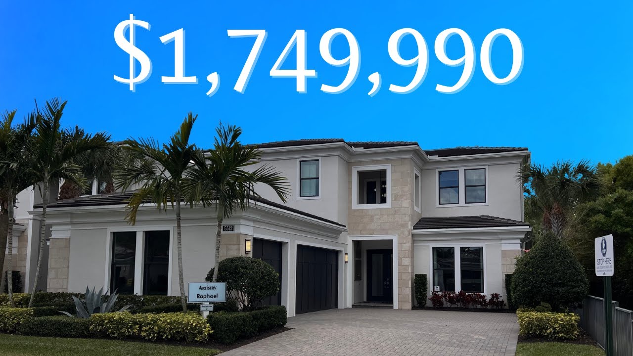 New Construction Walkthrough Palm Beach Gardens, Florida - Artistry Community - Kolter Homes Raphael