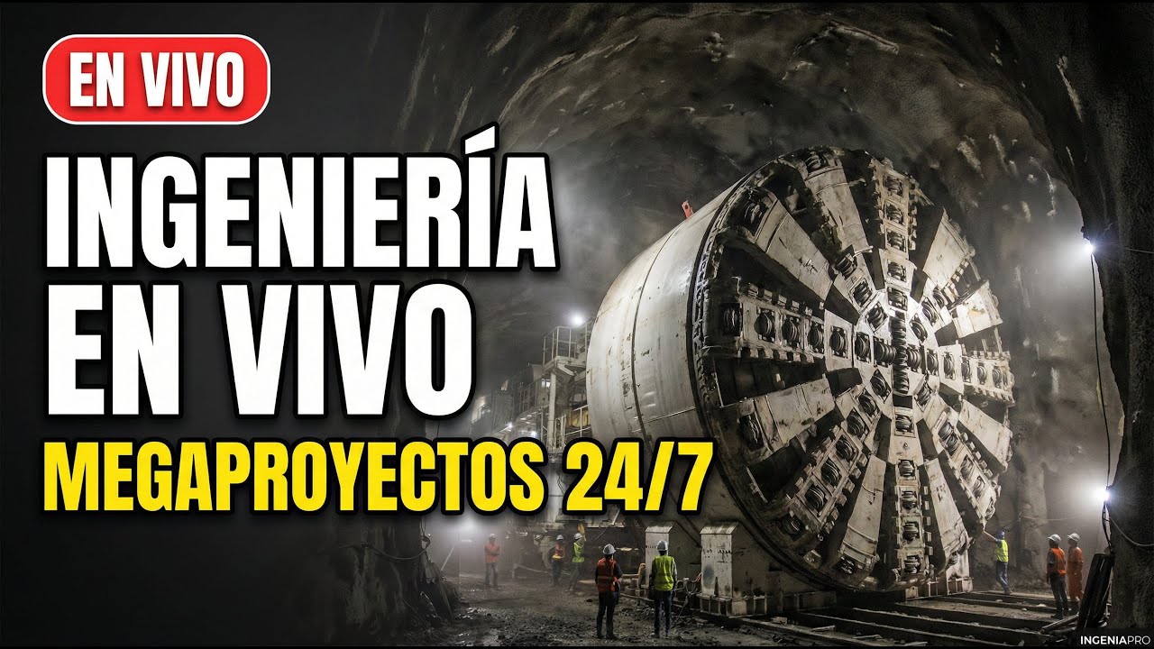 🔴 Ingenier&iacute;a Extrema EN VIVO | Megaproyectos y M&aacute;quinas Gigantes 24/7