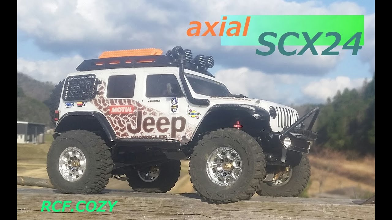 SCX24 Jeep Wrangler / @ RCF.COZY Rock Park Stage.2 / slightly modified
