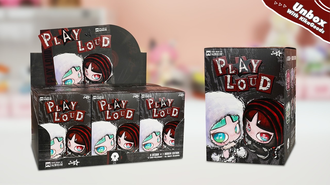 Unboxing INN'S Play Loud Series Plush Blind Box #kikagoods #unboxing #asmr #blindbox #anime #kawaii