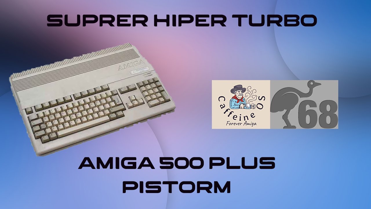 Amiga 500+  Filmy na pełnym ekranie. Projekt "Pistorm"