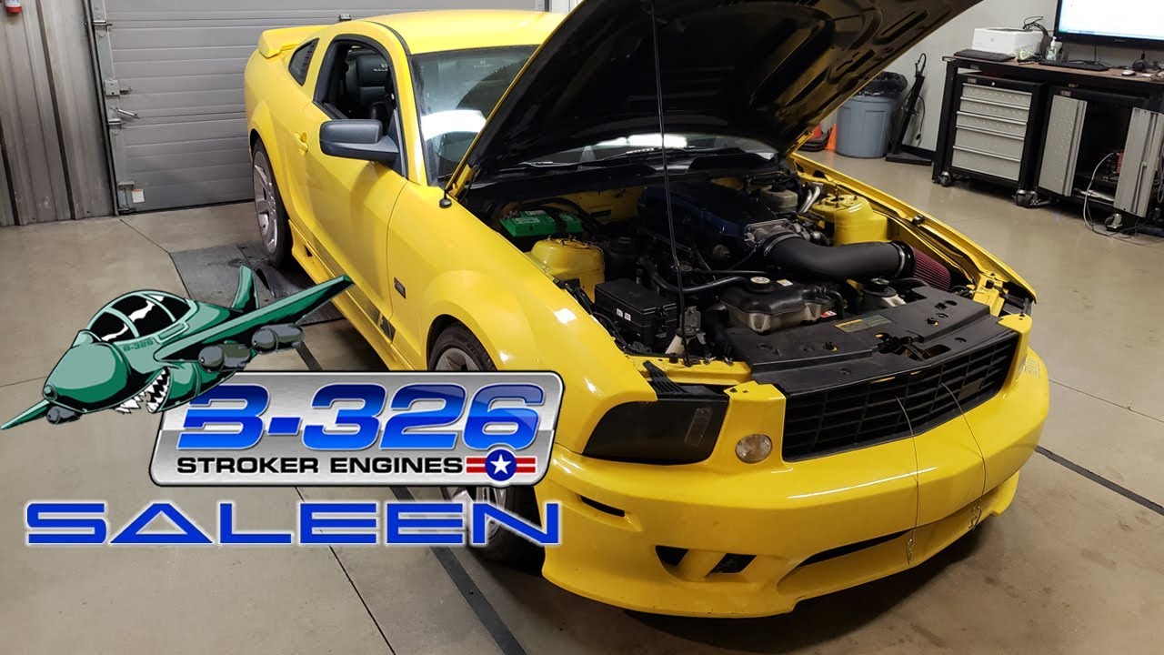 Saleen Supercharged Mustang with Brenspeed B326 (A mild boost street car)