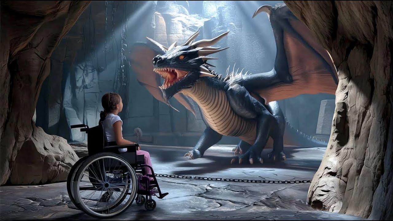 Paralyzed Human Girl Found a Shackled Dragon Screaming for Help — What Happened Next Changed HFY