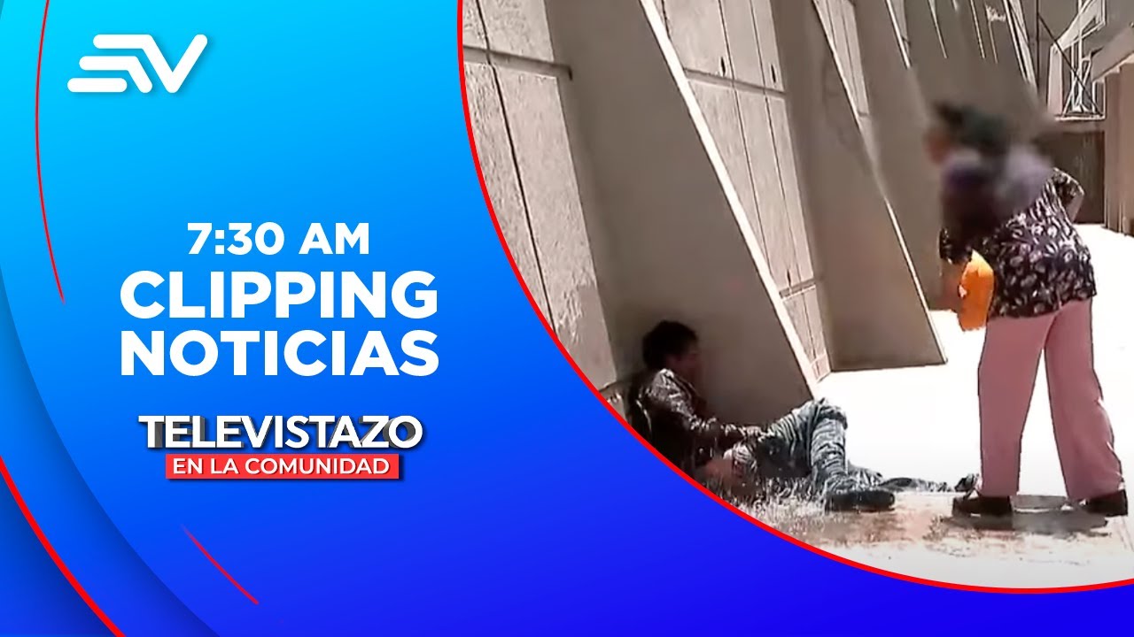 Vecinos del sector de Las casas impidieron un robo y castigaron a sospechoso |Televistazo | Ecuavisa