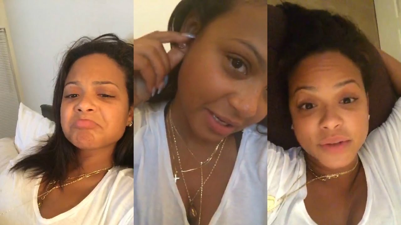 Christina Milian | Instagram Live Stream | 23 April 2017 | Answer Fan Questions