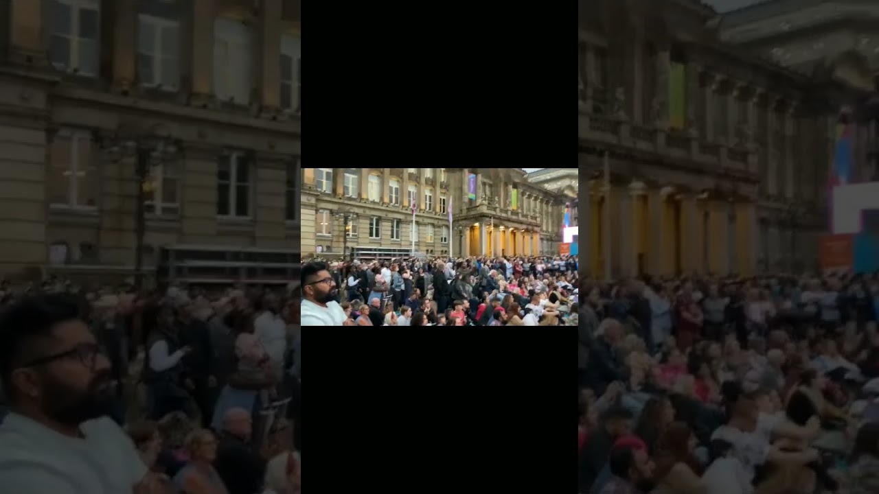 Commonwealth Games at Victoria Street Birmingham city Centre #commonwealthgames2022 #commonwealth