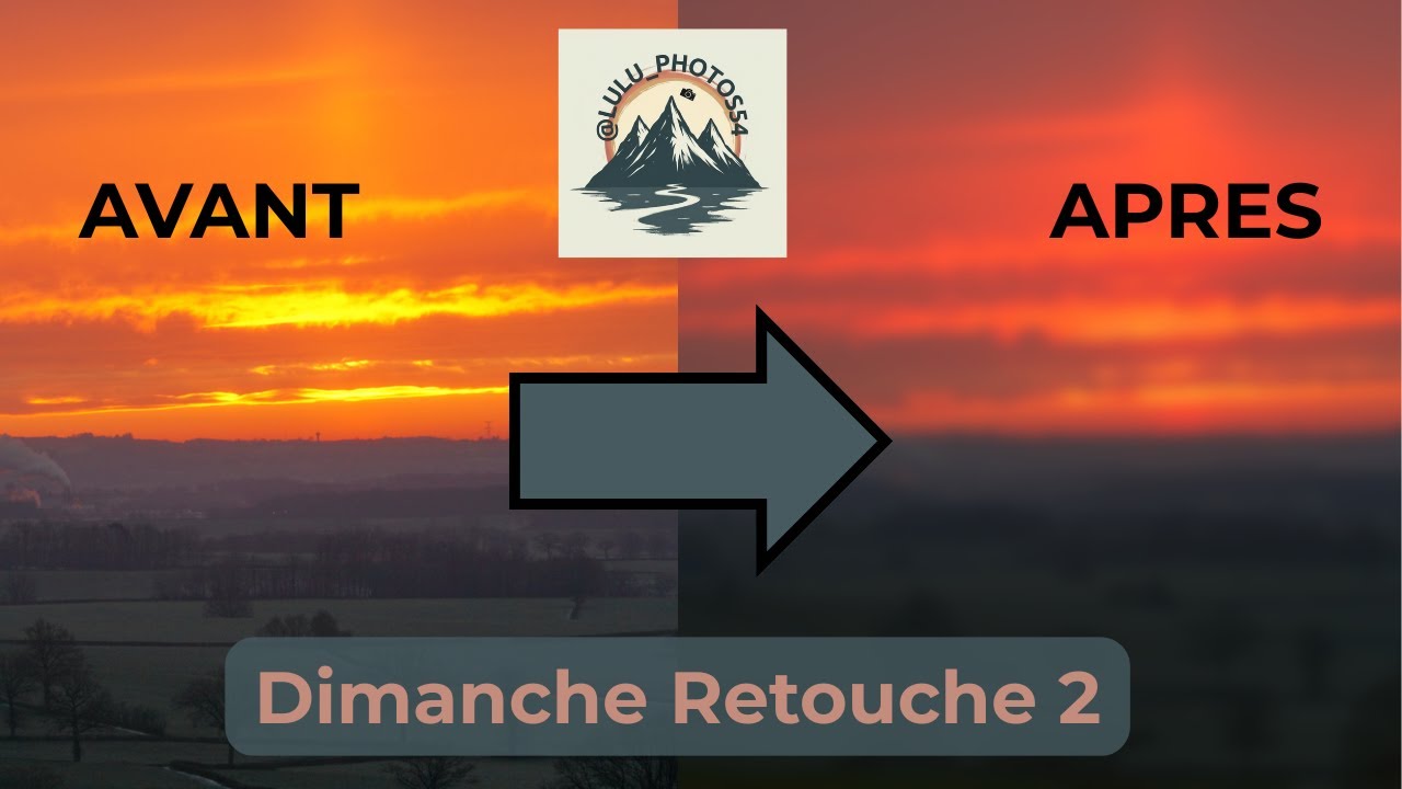 #2 Retouche : Un sunrise avec beaucoup de travail !