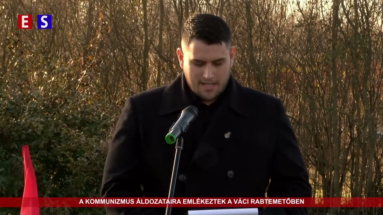 A kommunizmus áldozataira emlékeztek a váci rabtemetőben