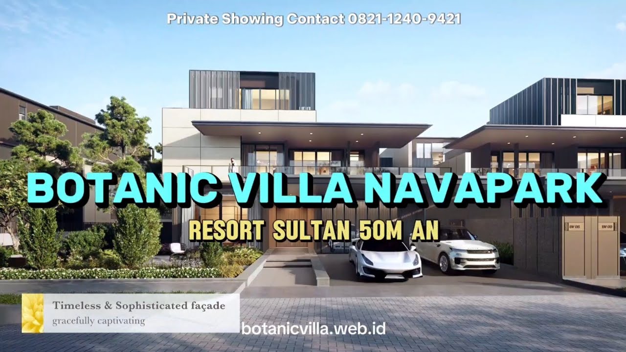 Botanic Villa Navapark - Resort Sultan 50M an di BSD