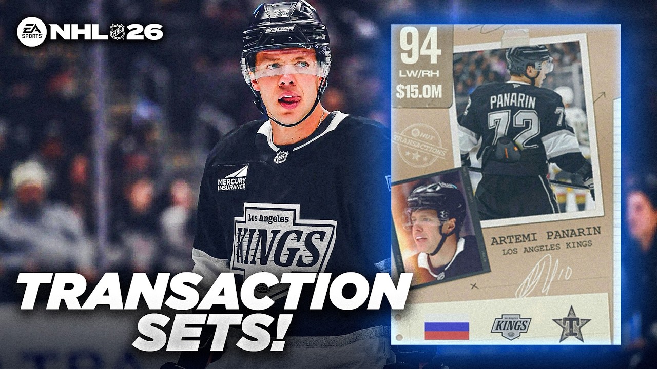 НОВЫЕ НАБОРЫ ДЛЯ ТРАНЗАКЦИЙ! | ПОСЛЕДНИЙ КОНТЕНТ ДЛЯ NHL 26 HUT!