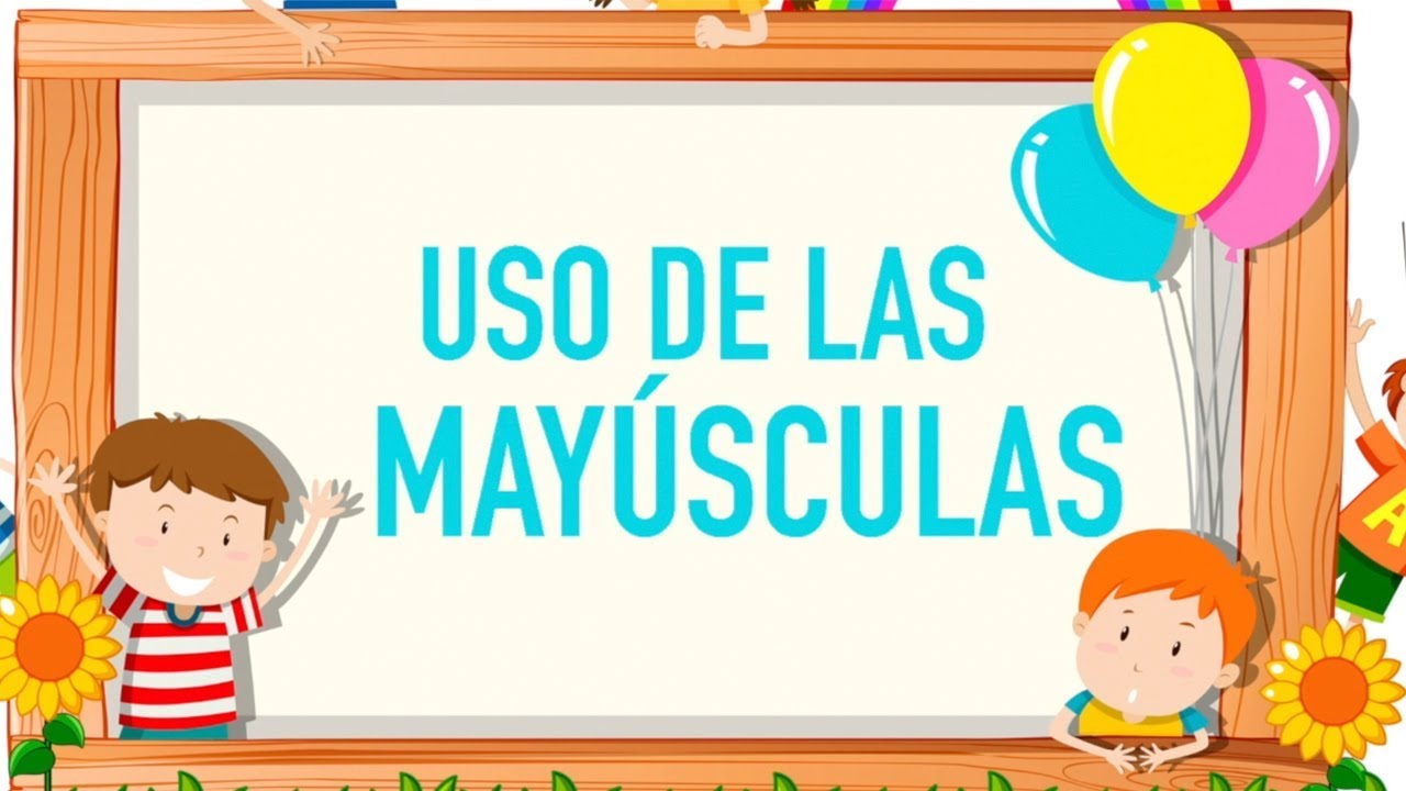 USO DE LAS MAYUSCULAS  🤔¿CUANDO USAR MAYUSCULAS? ━ RECURSOS para PROFESORES