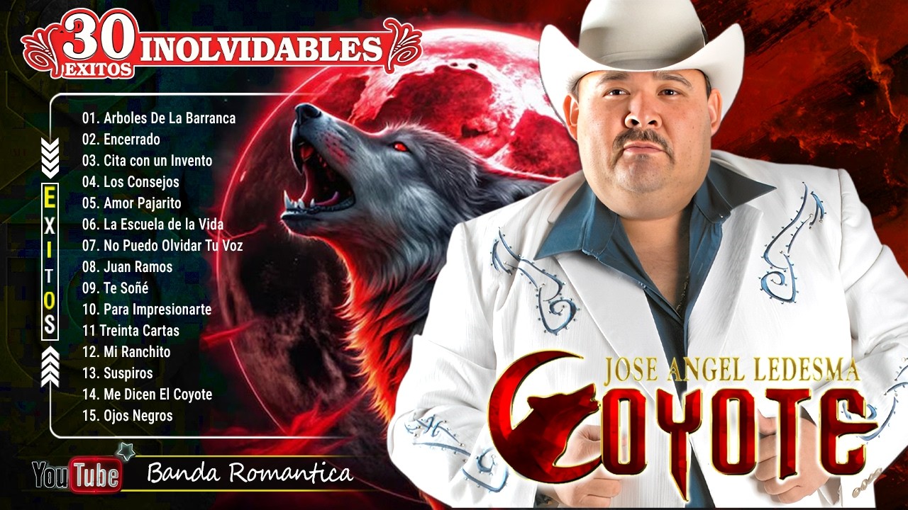 El Coyote y Su Banda Tierra Santa 🔥 Sus 30 Mejores &Eacute;xitos Inolvidables | Banda Rom&aacute;ntica Mix 2026