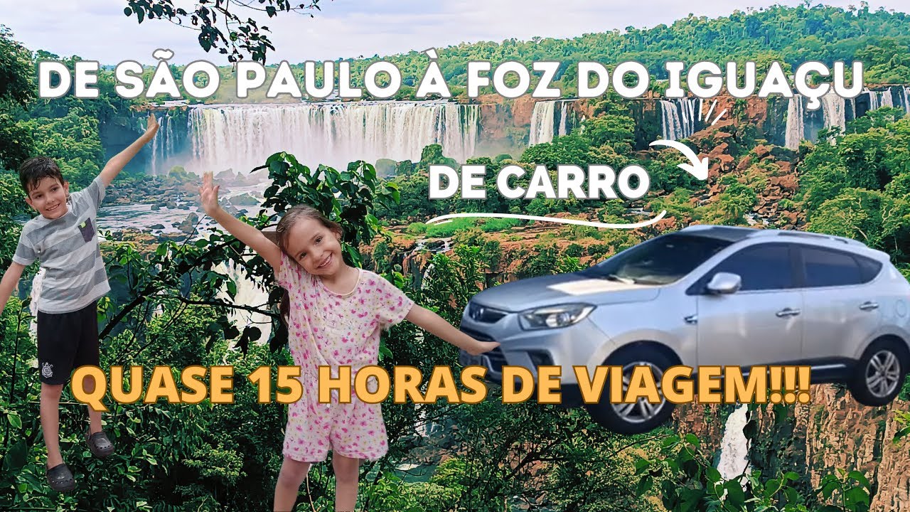 De carro de São Paulo até Foz do Iguaçu - Vale a pena ir de carro?
