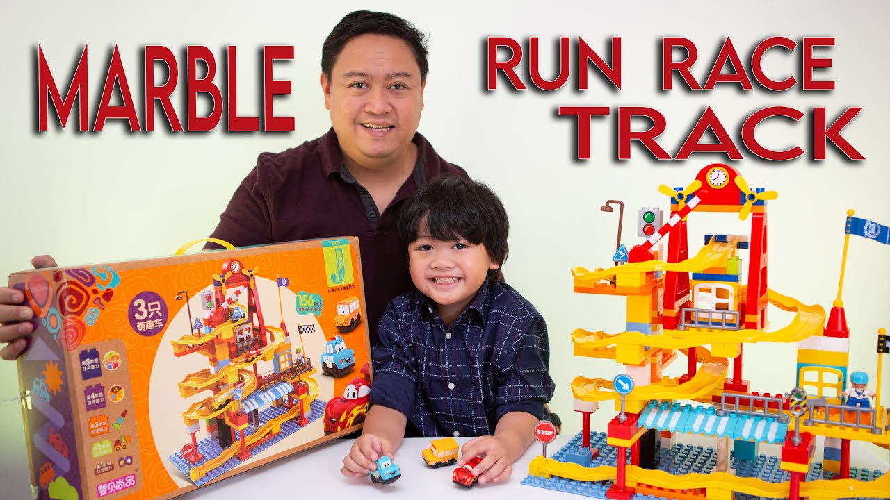 Marble Run Race Track | Marble Run Building Blocks | Marble Race | e54