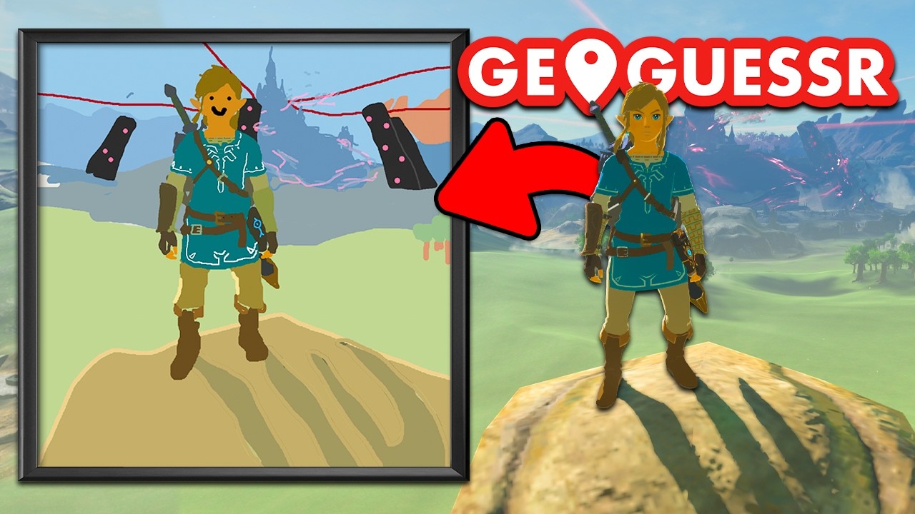 Breath of the Wild Geoguessr, But it's a DRAWING