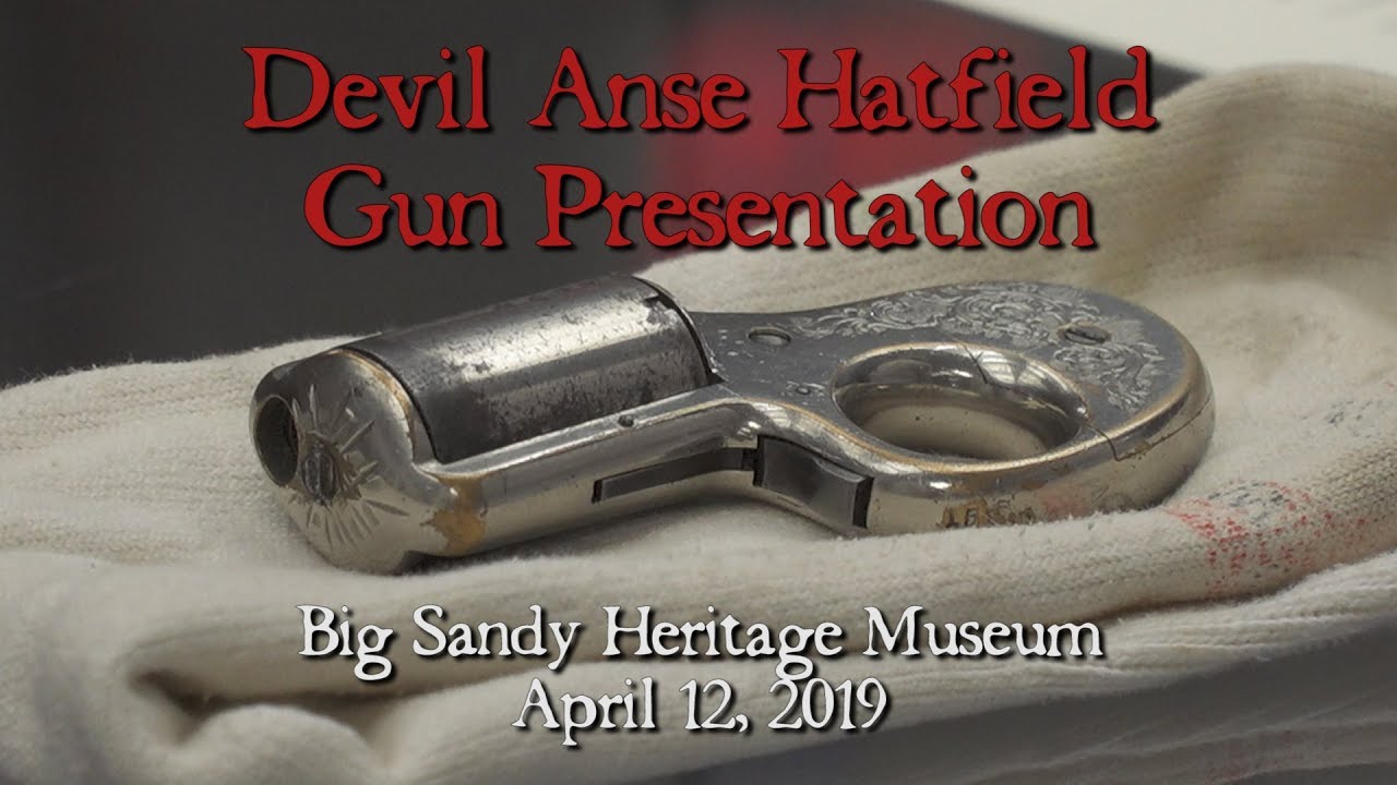 Devil Anse Hatfield Gun Presentation - Big Sandy Heritage Museum - April 12, 2019