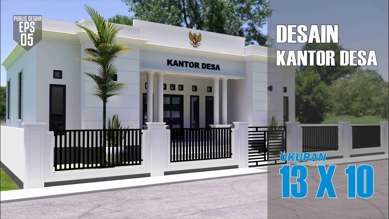 Desain Kantor Desa Paling Elegan