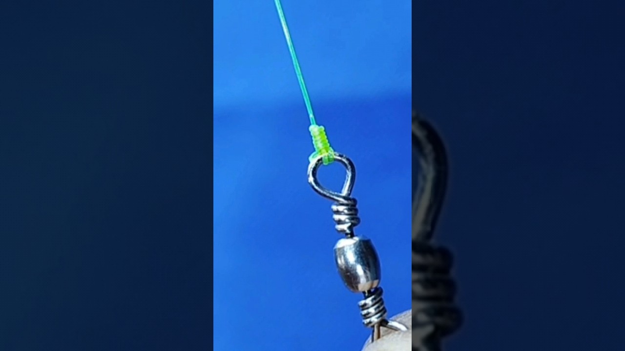 Fishing Knots - How To Tie a Swivel #shorts