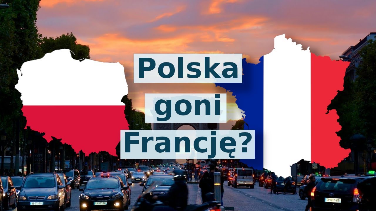 Polska vs Francja. Porównanie PKB.