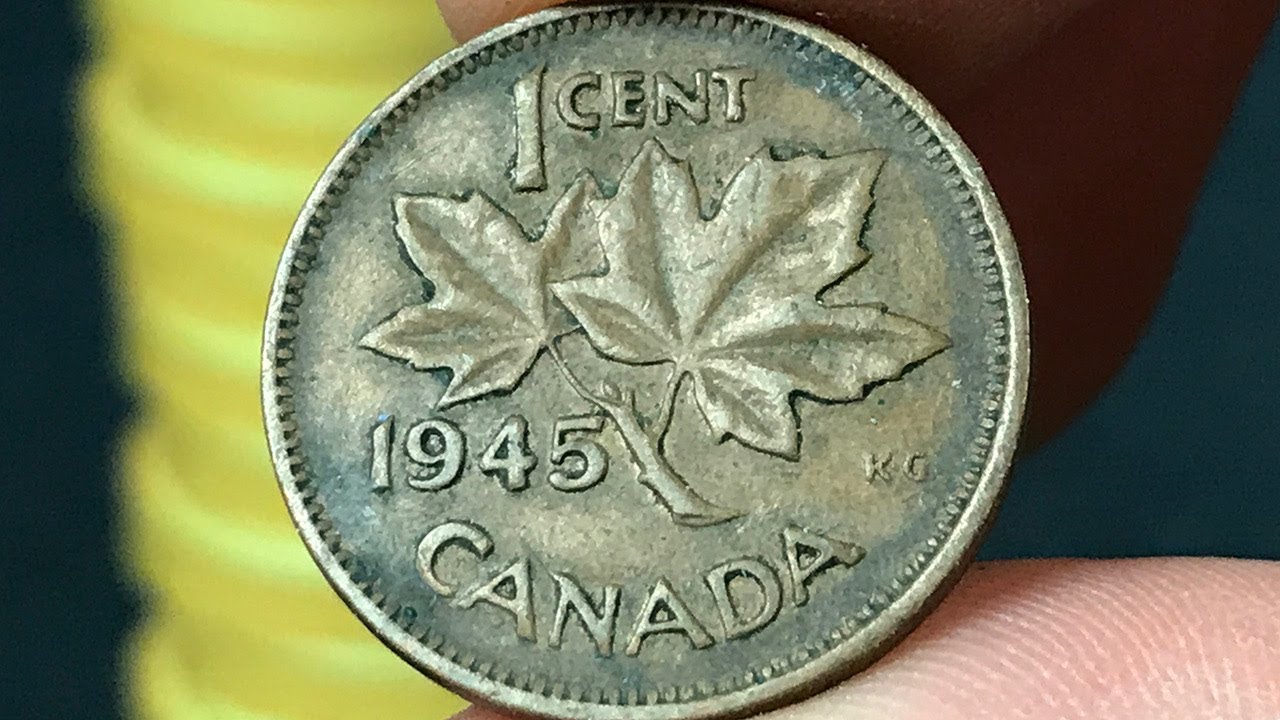 1945 Canada 1 Cent Coin &bull;&nbsp;Values, Information, Mintage, History, and More