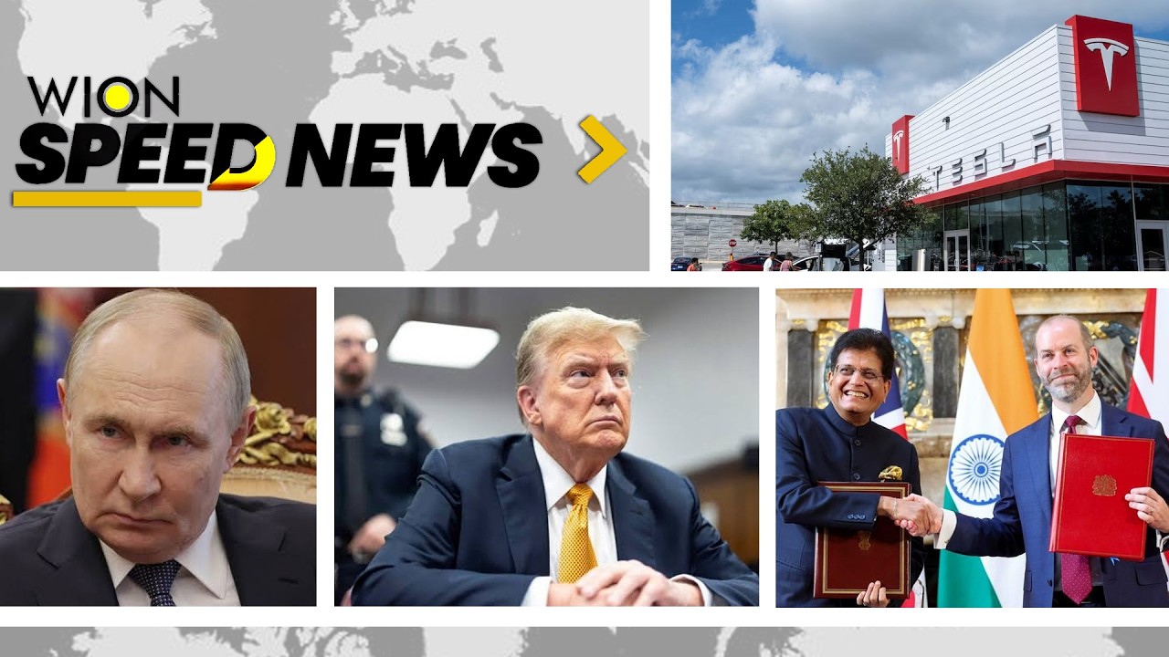 US Strikes Iran | Russia Hits Ukraine | Tesla FSD Crash | India-UK Trade | FIFA World Cup