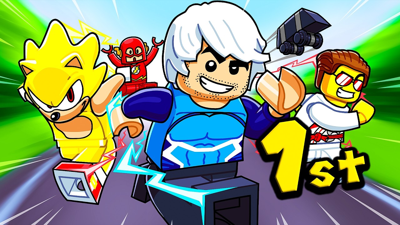 The Fastest Character in Every LEGO Game!