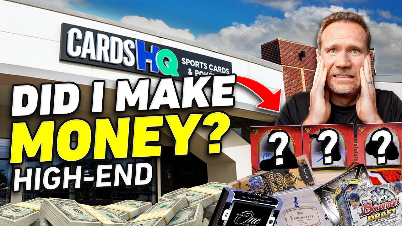 Can I Make Money Opening HIGH-END Sports Card Boxes?? ($10,000 Experiment)