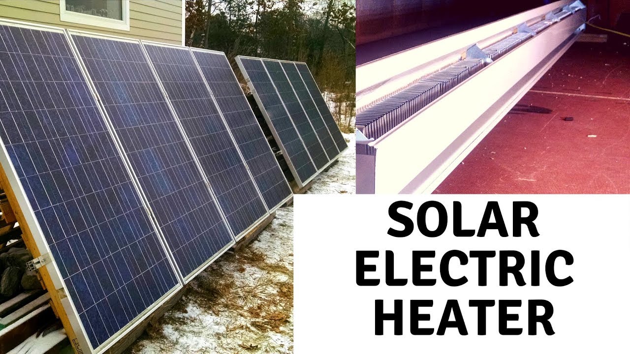 Space Heater Running Direct off Solar PV