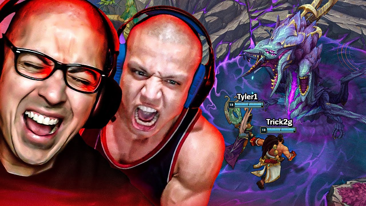 TYLER1 ГРИФИНГ МОЕЙ ПОЛОСИЦЫ I Trick2g