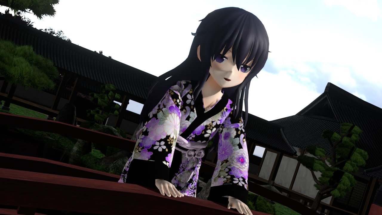 【MMD艦これ】 暁 Akatsuki 「夢と葉桜 / Yume to Hazakura」 4k