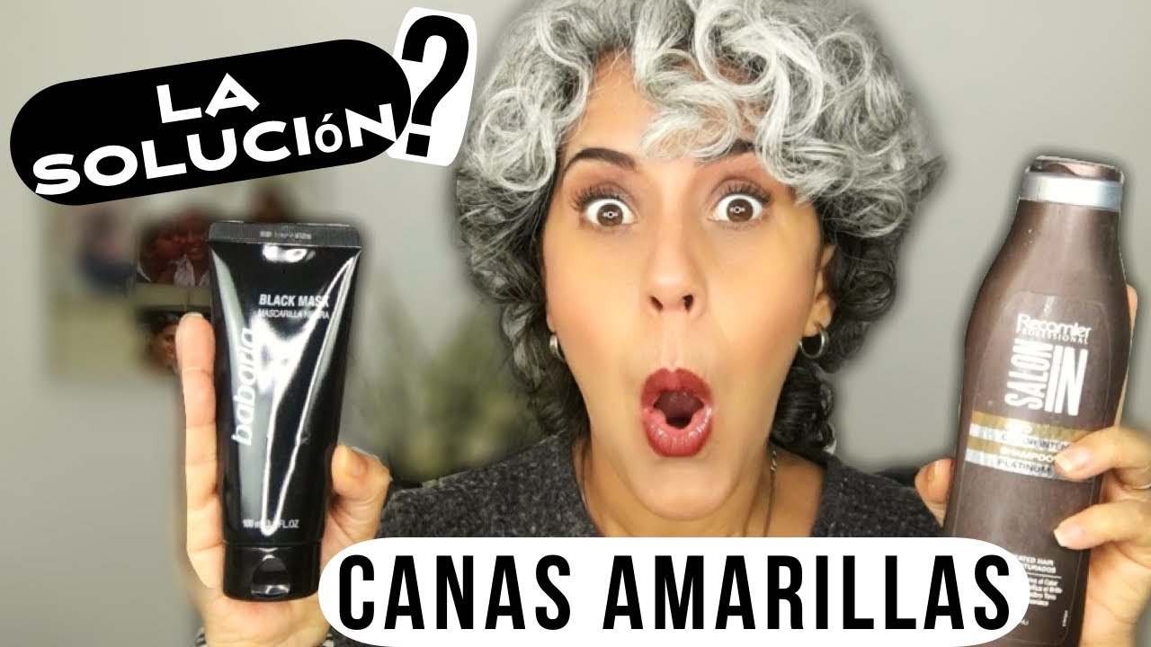 ¿ENCONTRÉ LA SOLUCIÓN PARA LAS CANAS AMARILLAS?