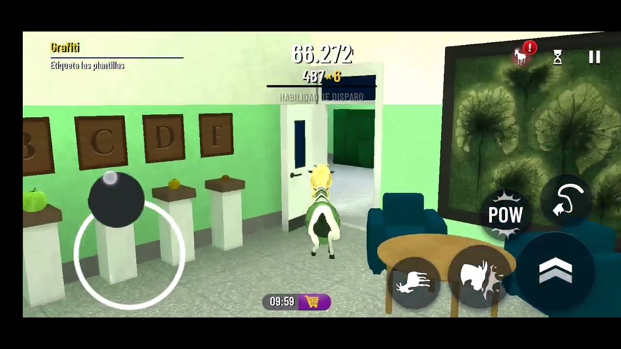 Gameplay(Goat simulator Free)Con Audio y En el celular.(Cuartigesimo Sexto).