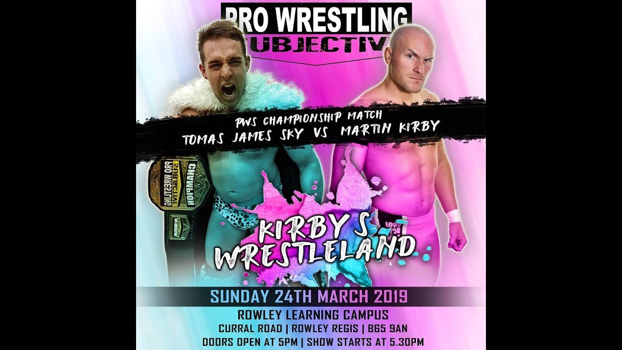 FREE MATCH - Pro Wrestling Subjective - Martin Kirby vs TJ SKY for the Championship