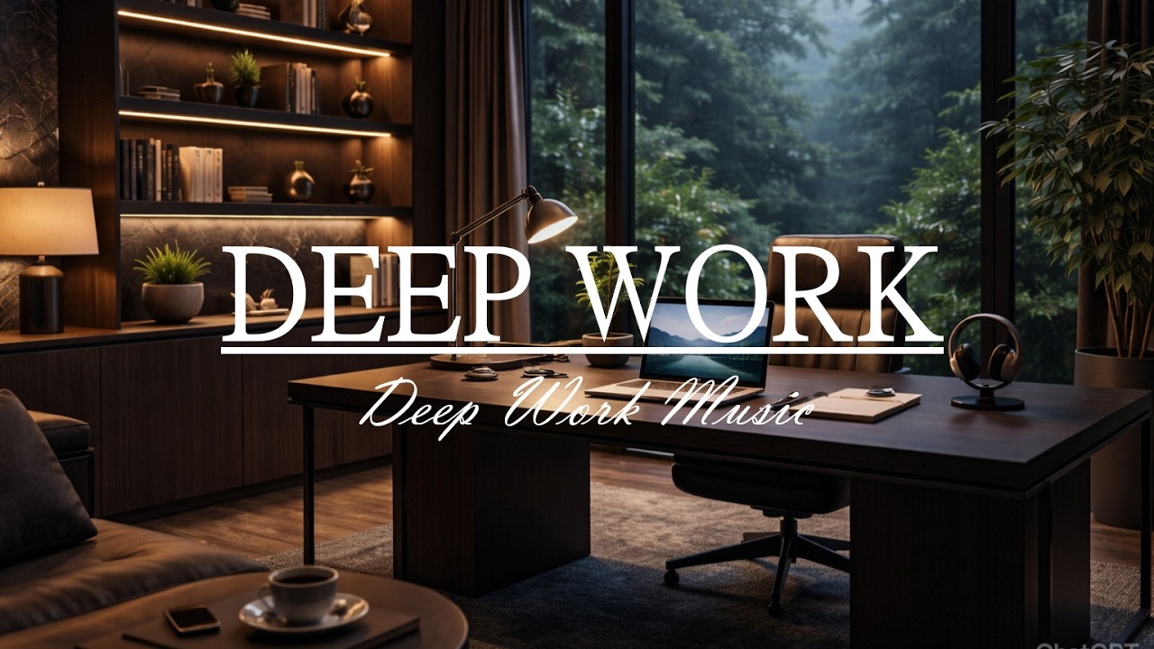 Deep Work Music & Focus Mix 🧠| Chill Ambient Sounds 🌿| Playlist [2 hours]