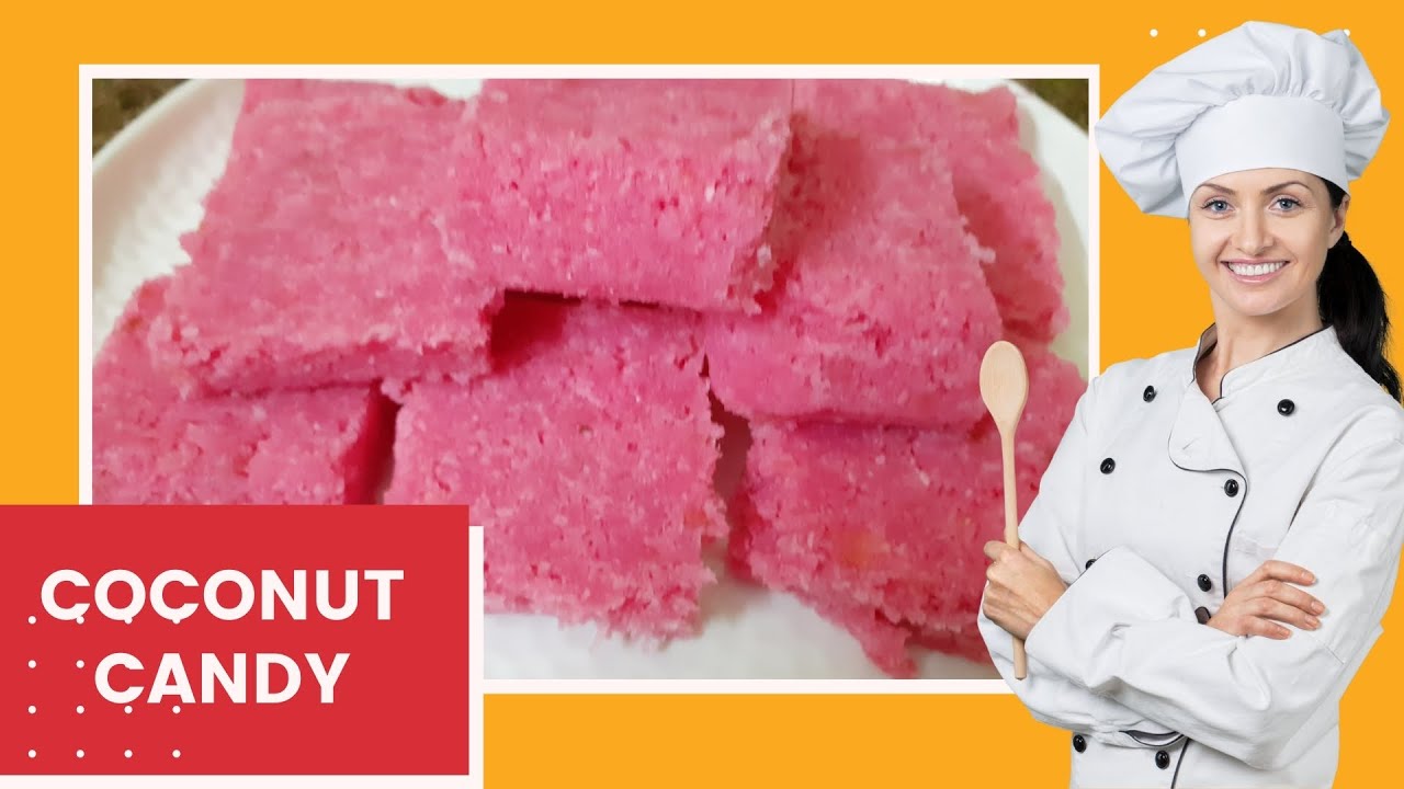 [RECIPE] Coconut Candy Recipe | Easy Coconut Toffee Recipe | Coconut Burfi