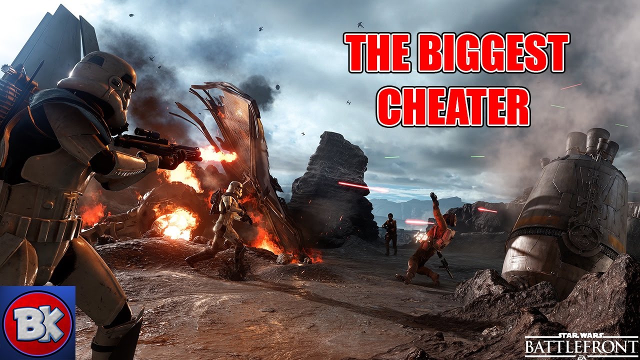 The Biggest Cheater in Star Wars Battlefront!