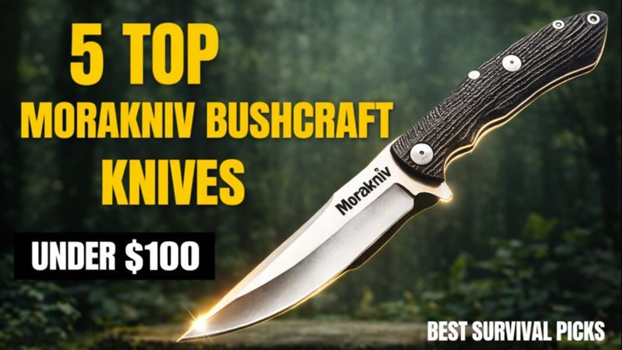 5 Morakniv Bushcraft Knives Under$100
