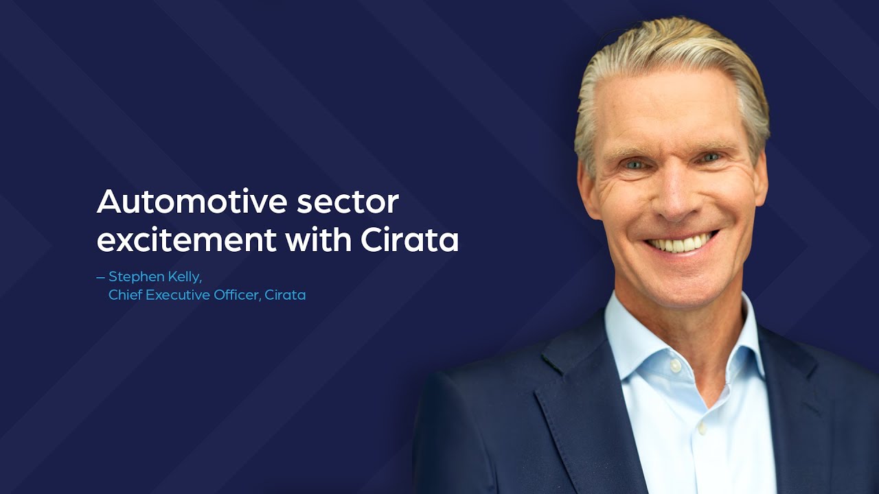 Automotive sector excitement with Cirata