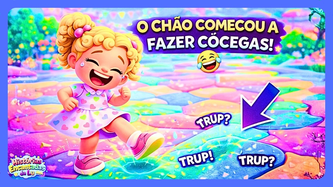 O Chão Que Fazia Cócegas! 😆👣✨ | Lili Alegria no Parque Encantado