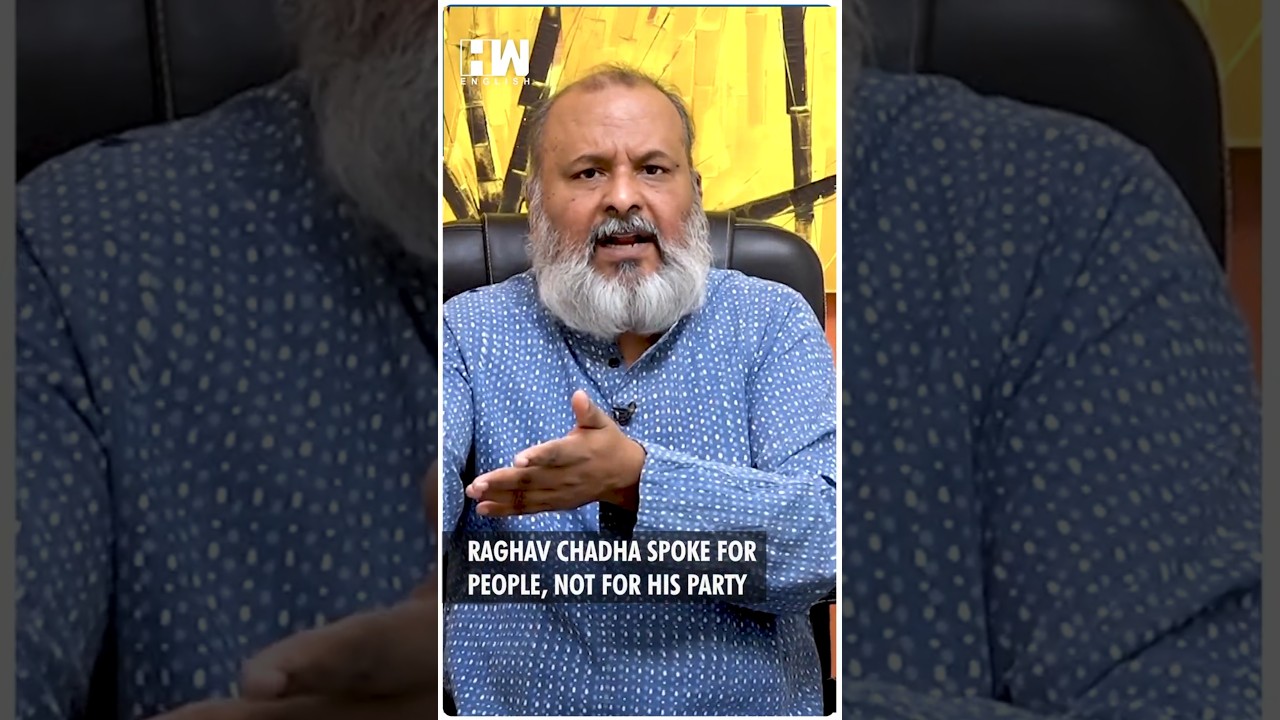 #Shorts | Raghav Chadha Spoke For People, Not For His Party | Editorial With Sujit Nair | Kejriwal