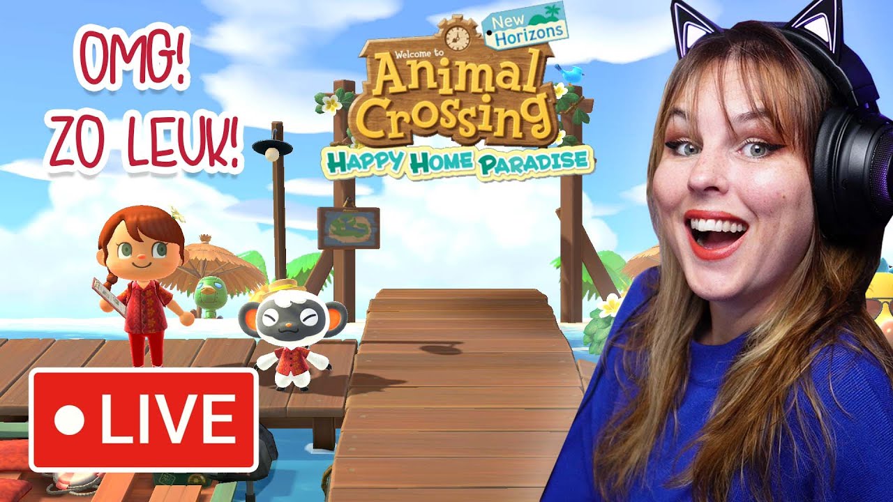WE KUNNEN NU WERKEN! - Happy Home Paradise spelen ANIMAL CROSSING