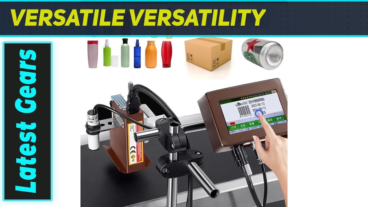 Intelligent Inkjet Coding Machine: The Best Automatic Batch Printer!