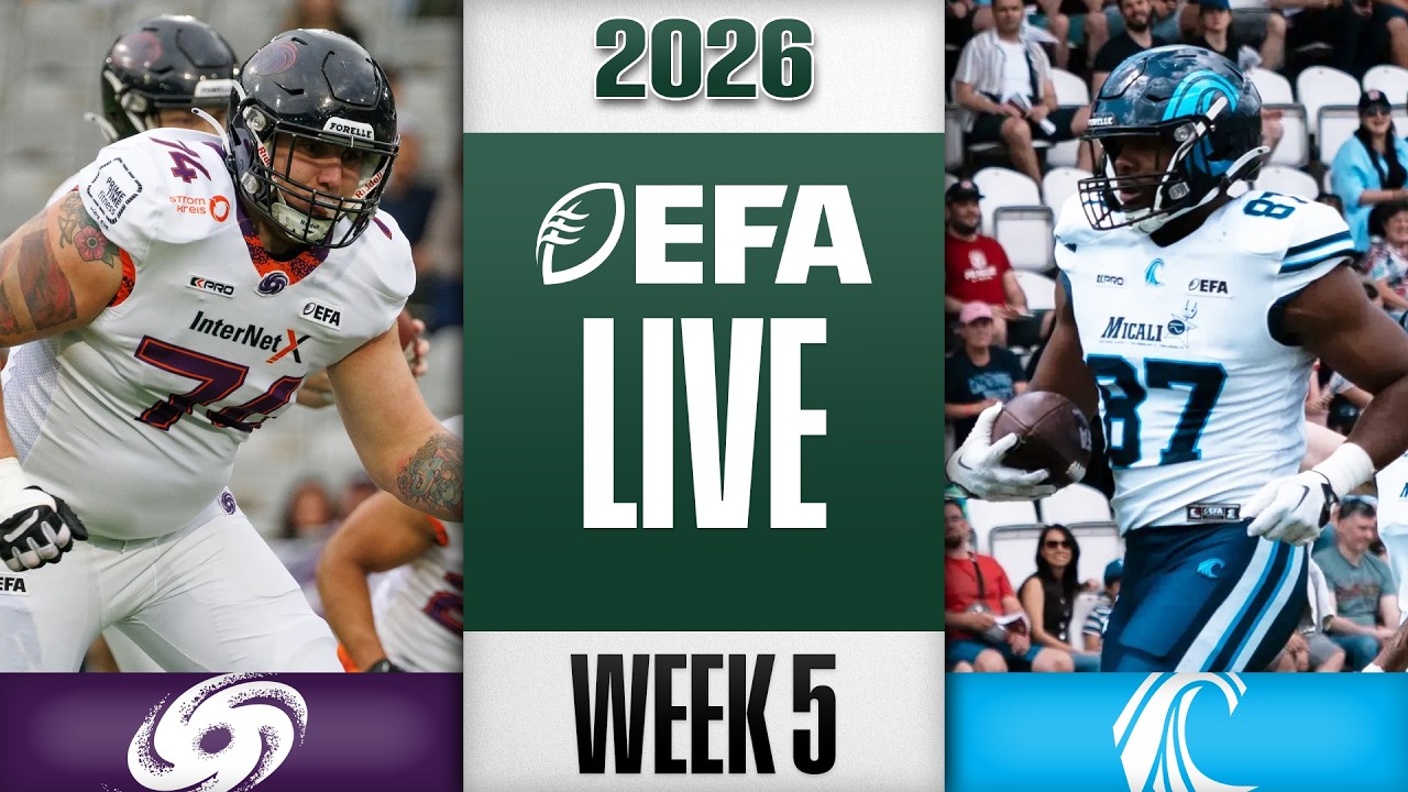 Frankfurt Galaxy at Nordic Storm LIVE GAME | EFA Season 2026 Week 5