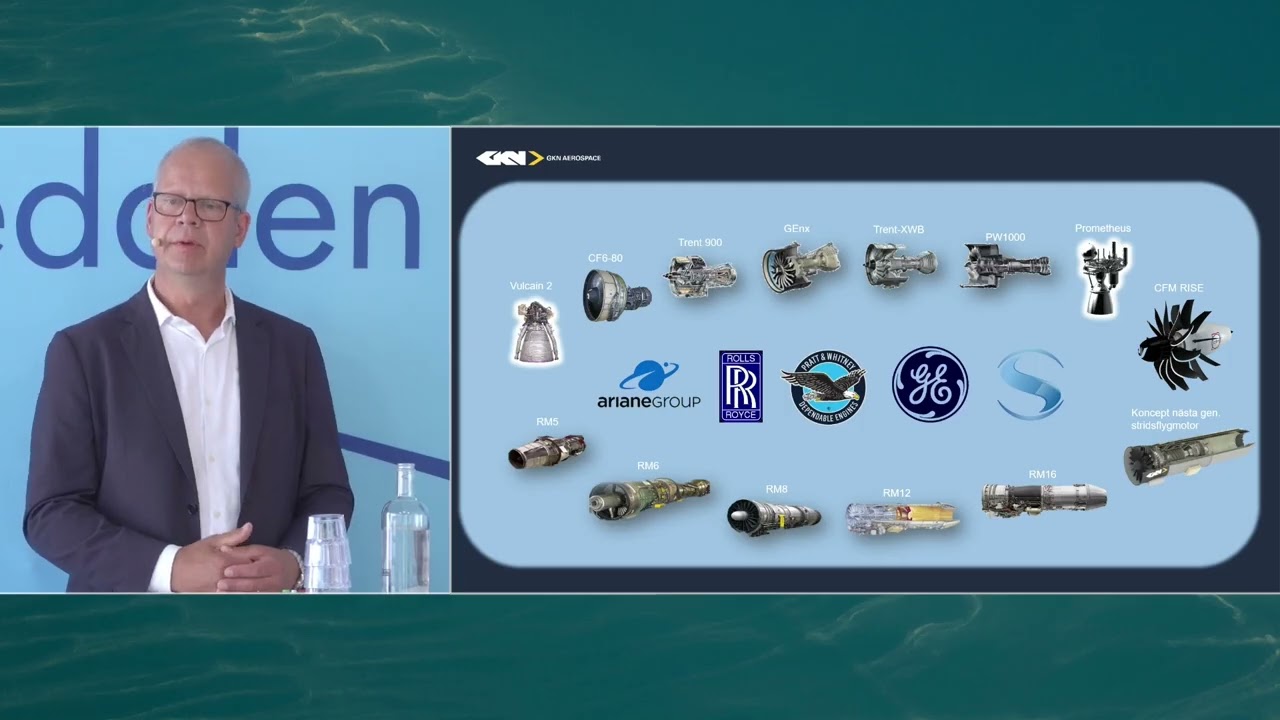 Aerospace Almedalen 2023 1450 GKN Sveriges flygmotorindustri – starkare än någonsin?